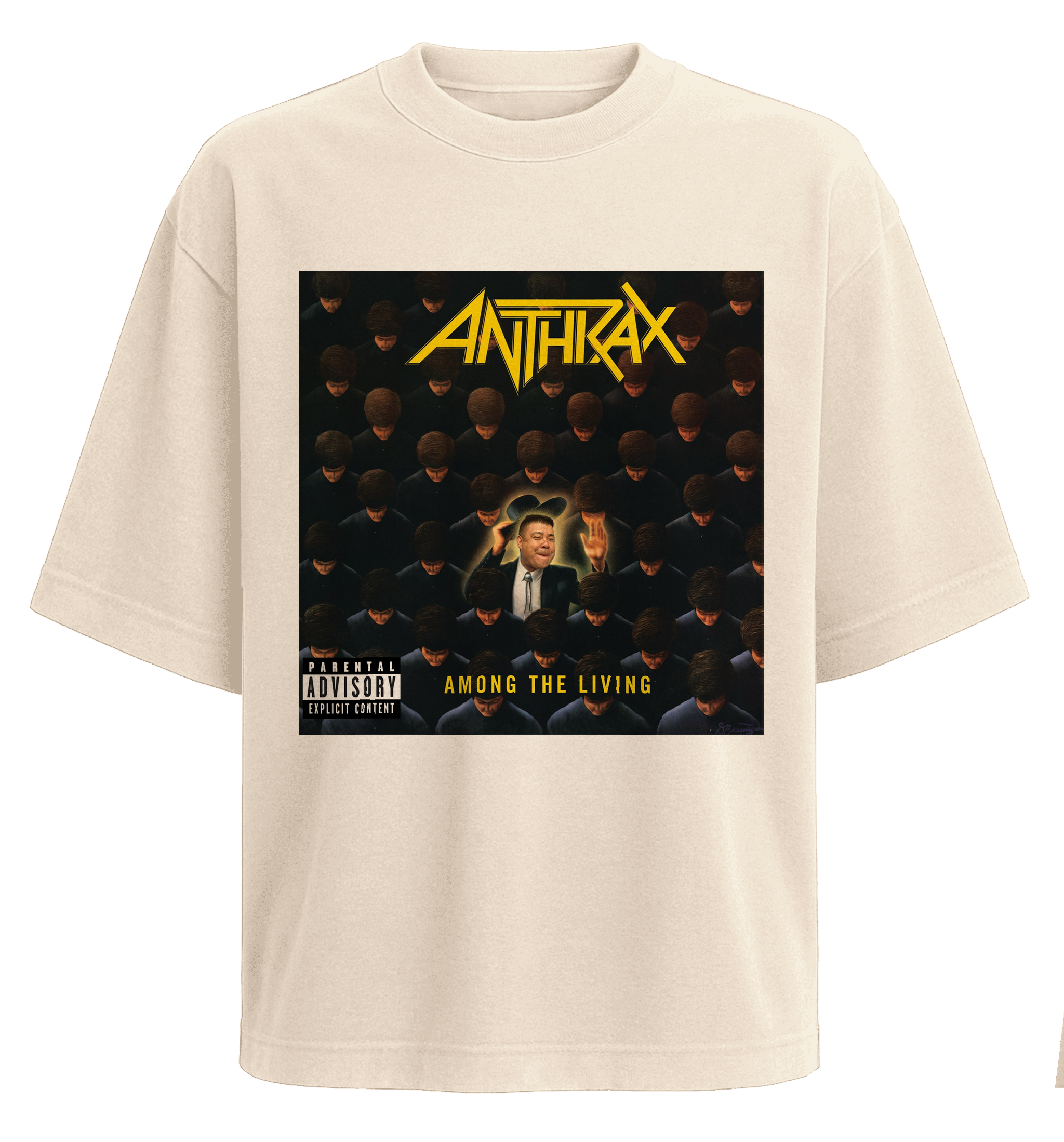 Polera Among the Living - Anthrax V1