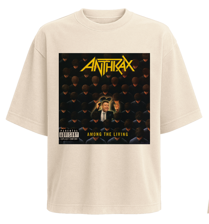 Polera Among the Living - Anthrax V1