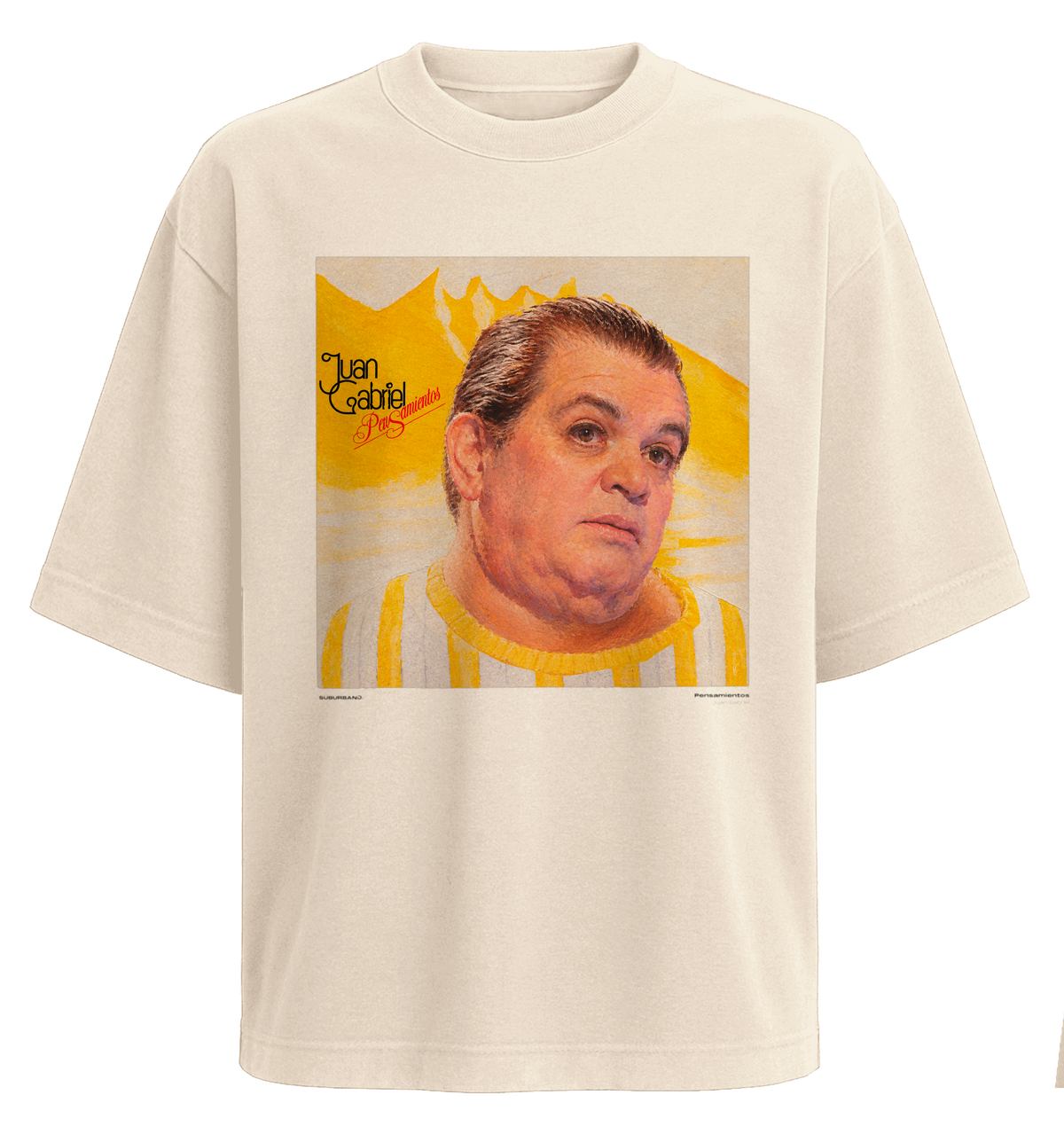 Polera Pensamientos - Juan Gabriel