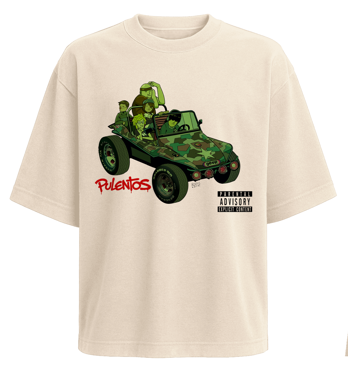 Polera Gorillaz Homónimo