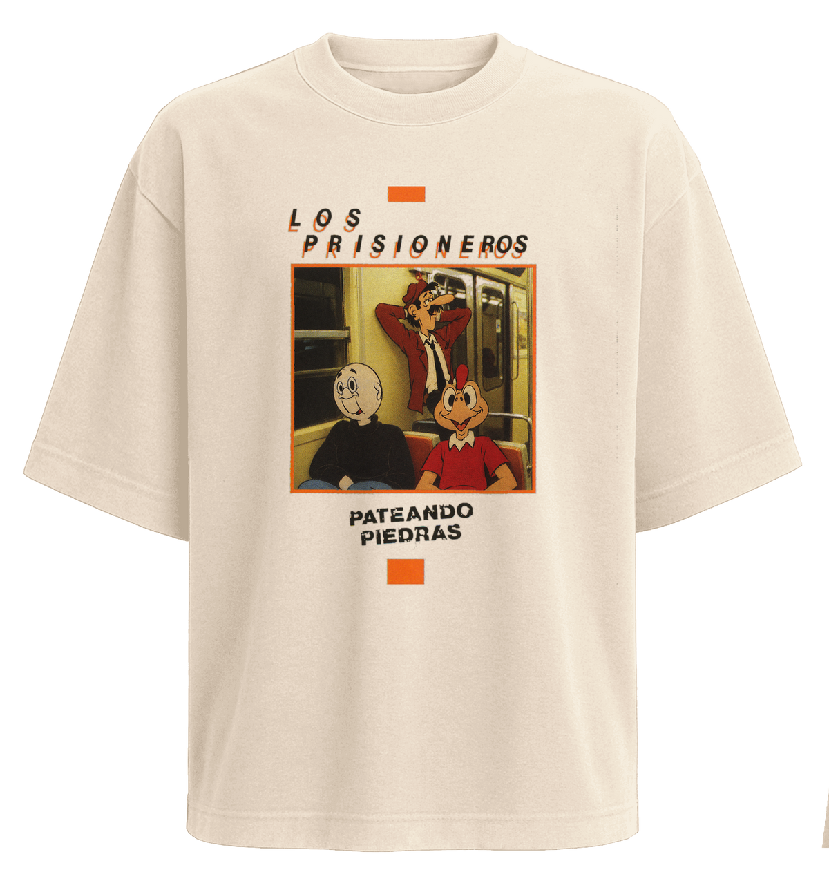 Polera Pateando piedras - Los Prisioneros