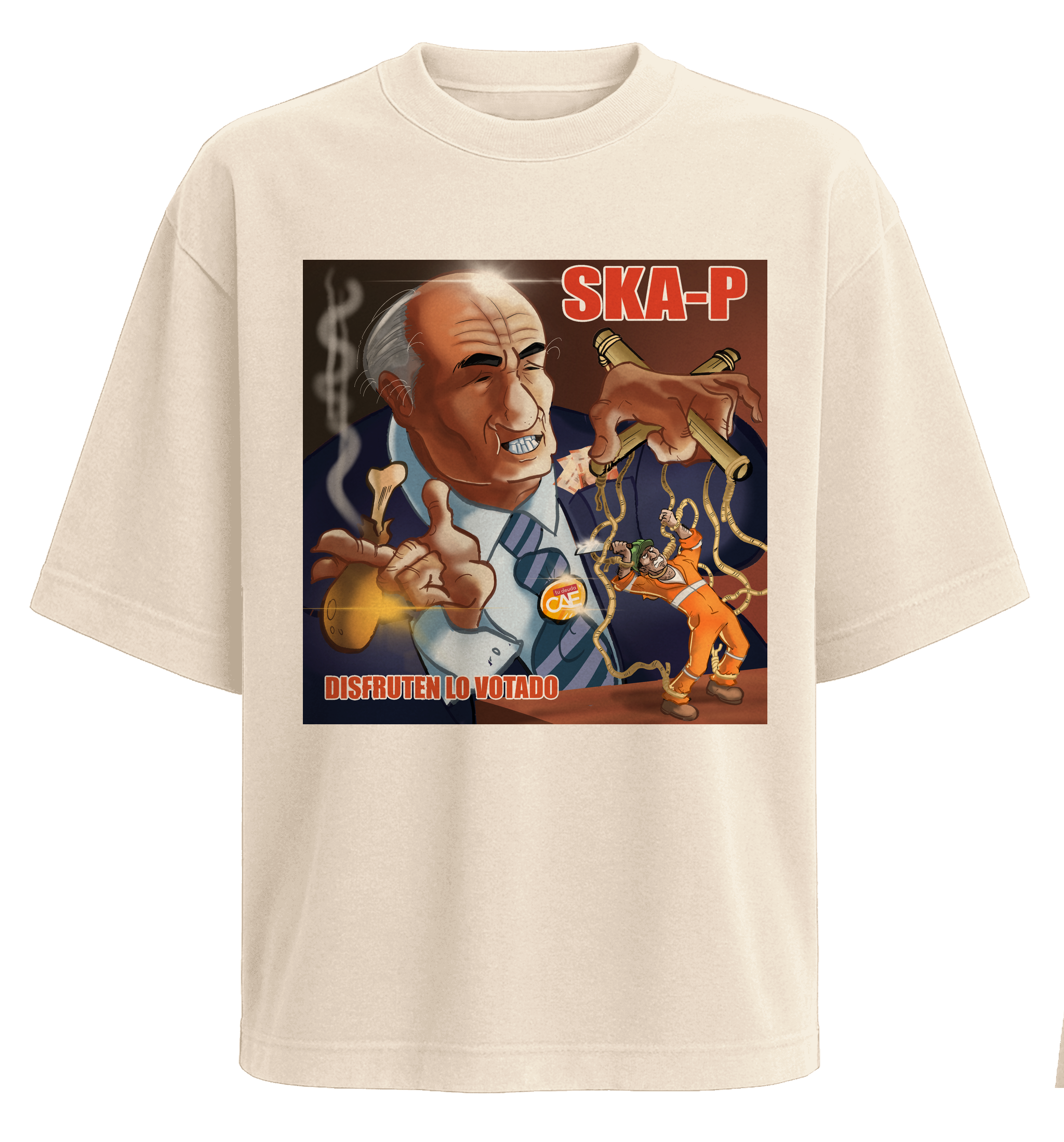 Polera El vals del obrero - Ska-P v2