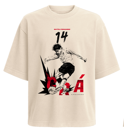 Polera 14 de los blancos / Matías Fernandez