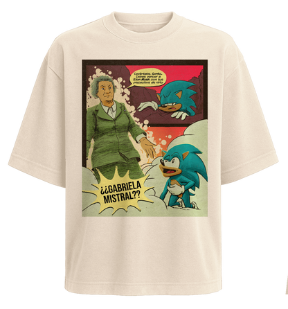 Polera Sonic X Gabriela Mistral