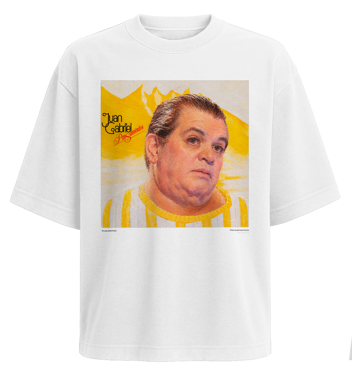 Polera Pensamientos - Juan Gabriel
