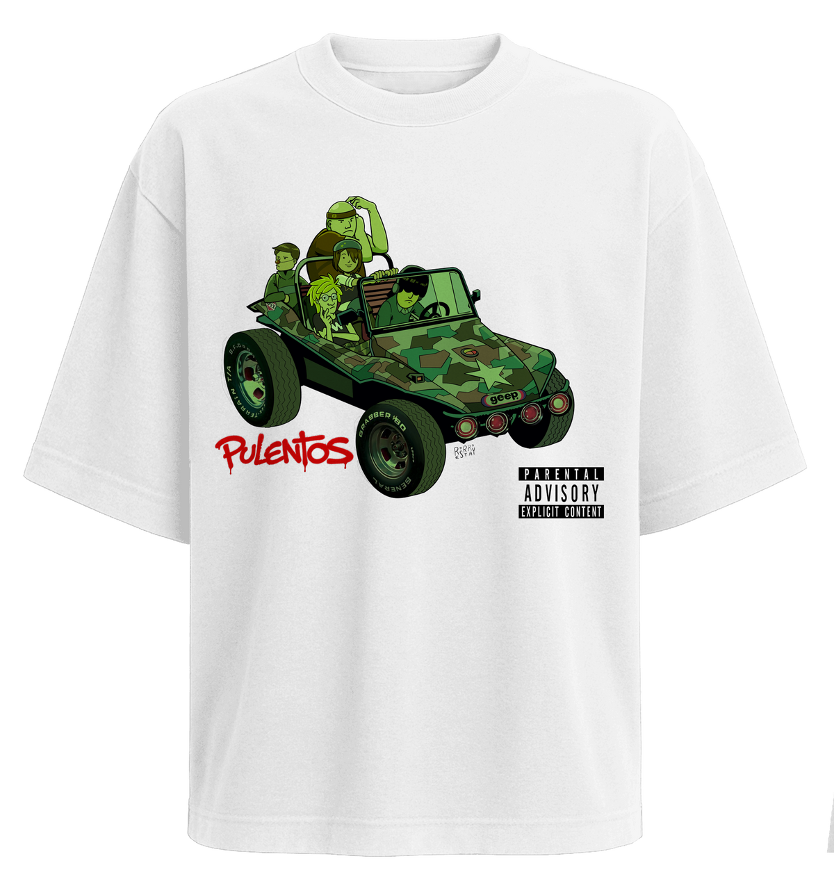 Polera Gorillaz Homónimo