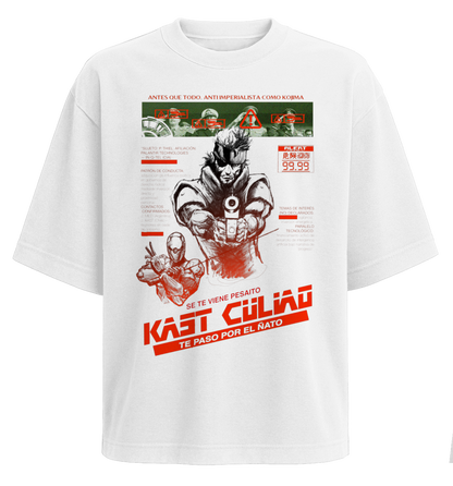 Polera Solid Snake X Kast (Metal Gear)