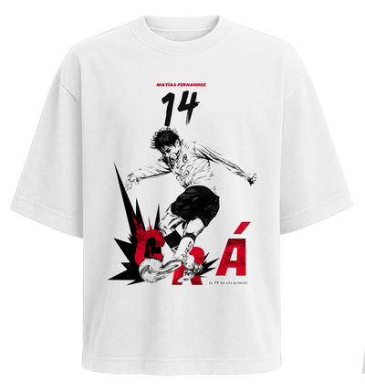 Polera 14 de los blancos / Matías Fernandez
