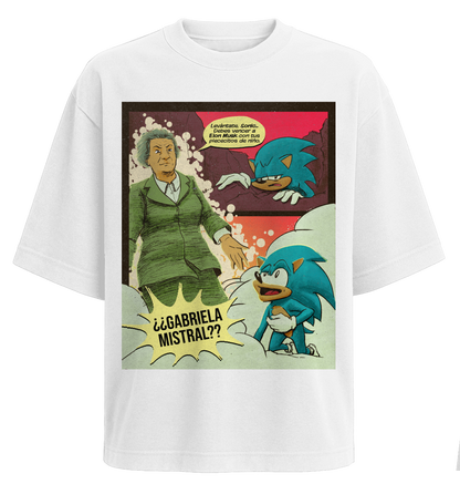 Polera Sonic X Gabriela Mistral