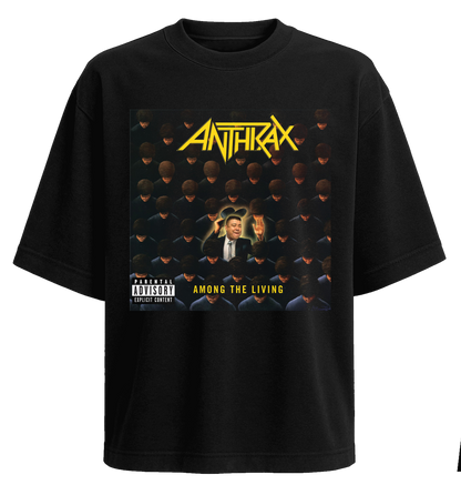 Polera Among the Living - Anthrax V1