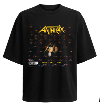 Polera Among the Living - Anthrax V2
