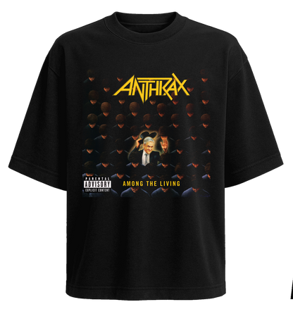 Polera Among the Living - Anthrax V2