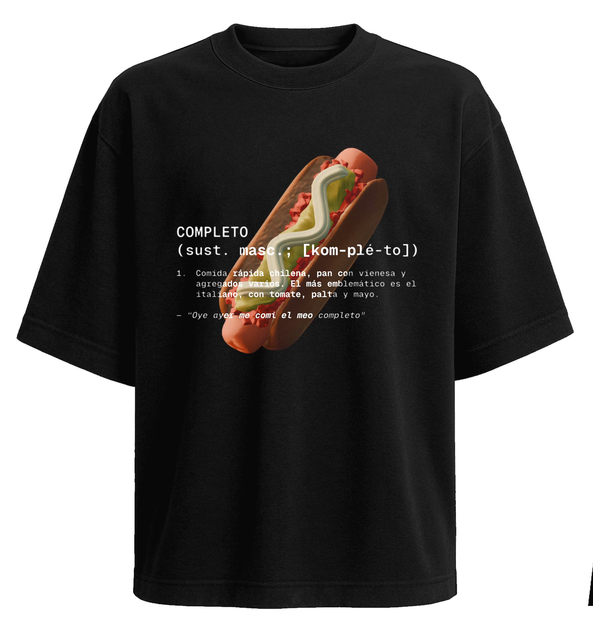 Polera Completo Chileno