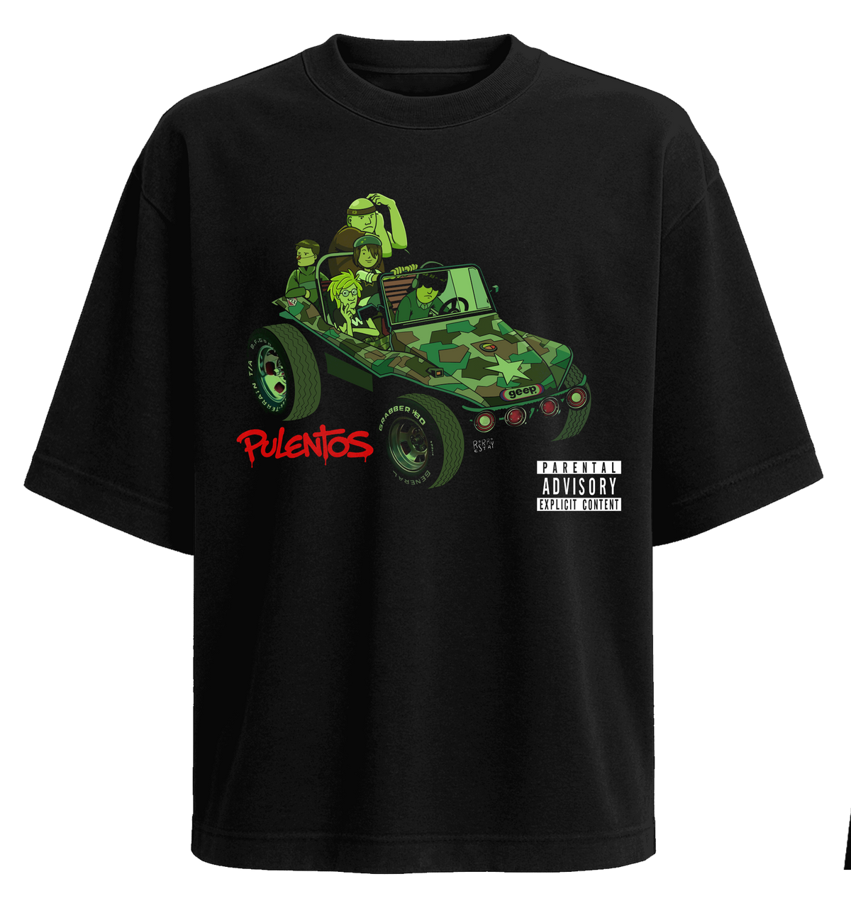 Polera Gorillaz Homónimo