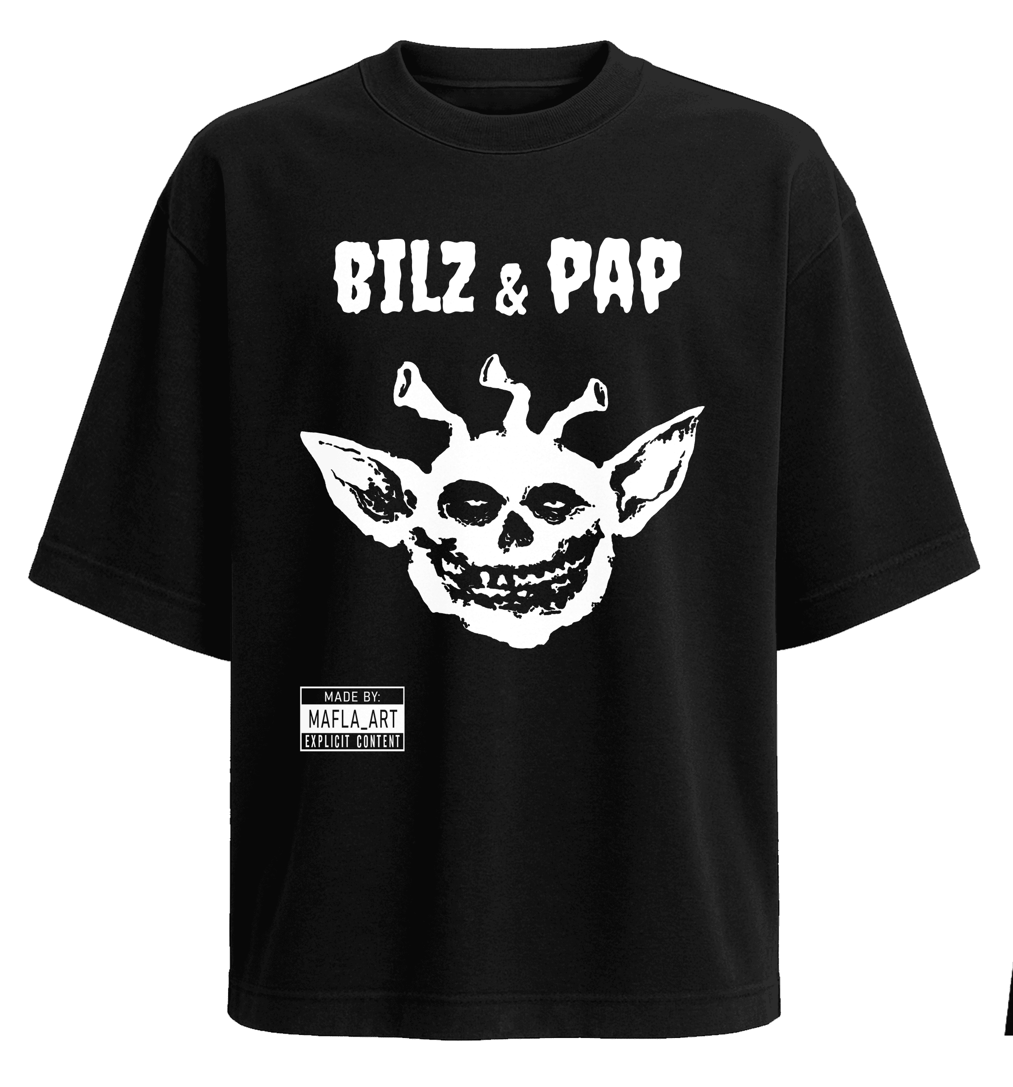 Polera Misfits - Bilz y Pap