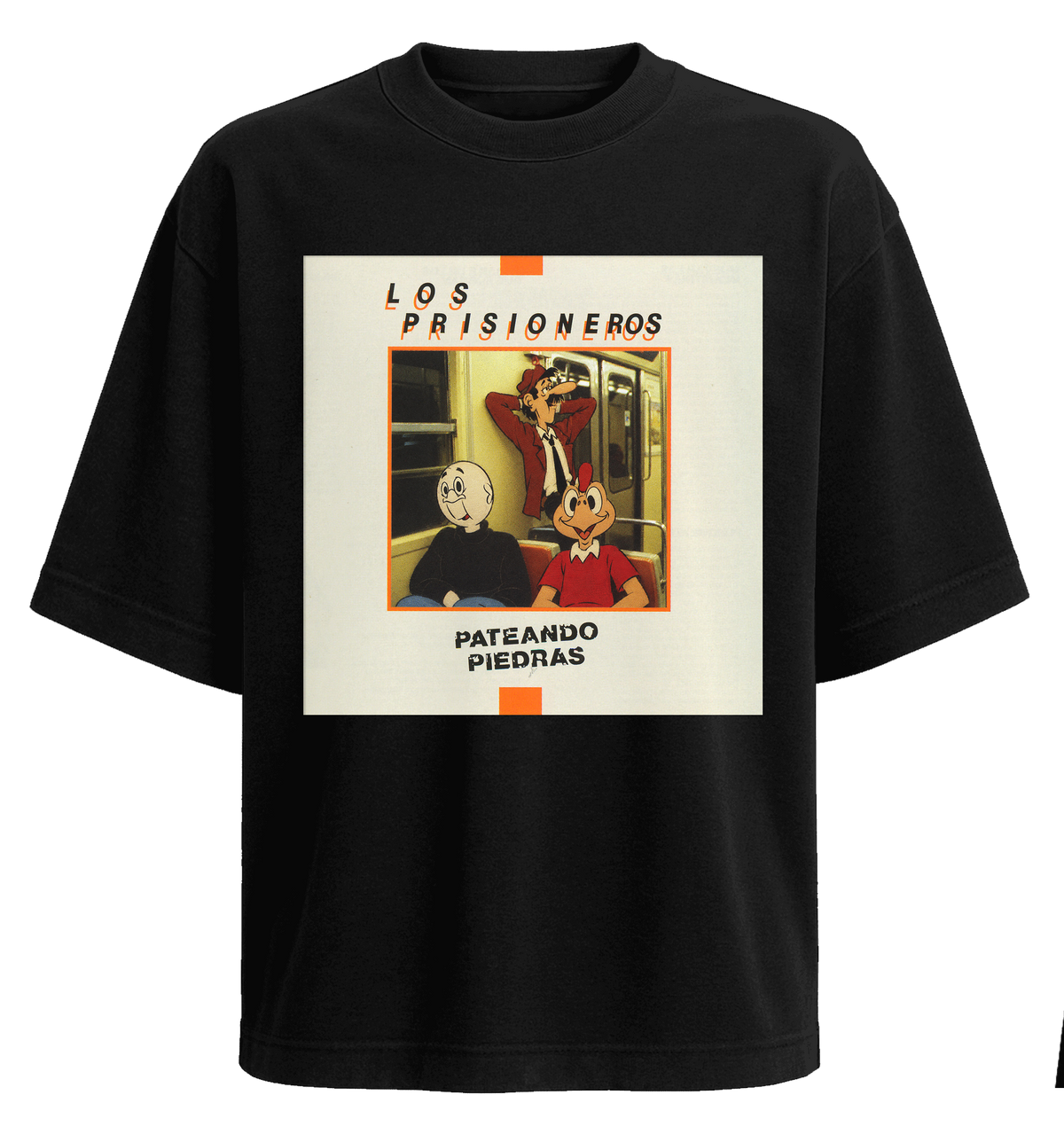 Polera Pateando piedras - Los Prisioneros