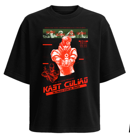 Polera Solid Snake X Kast (Metal Gear)