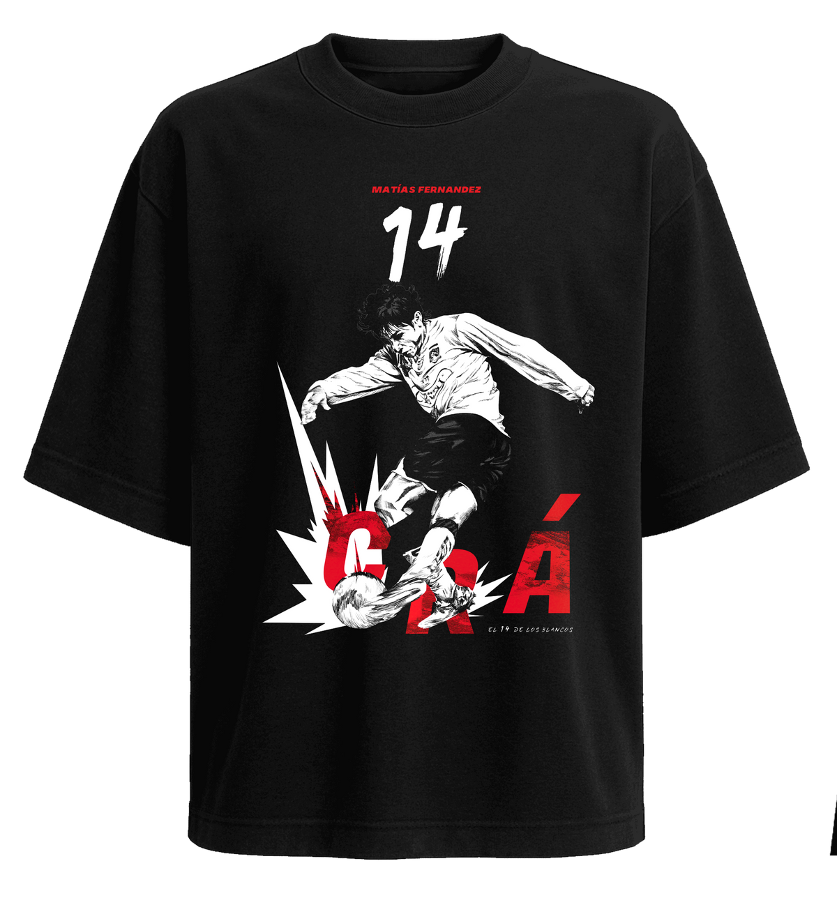 Polera 14 de los blancos / Matías Fernandez