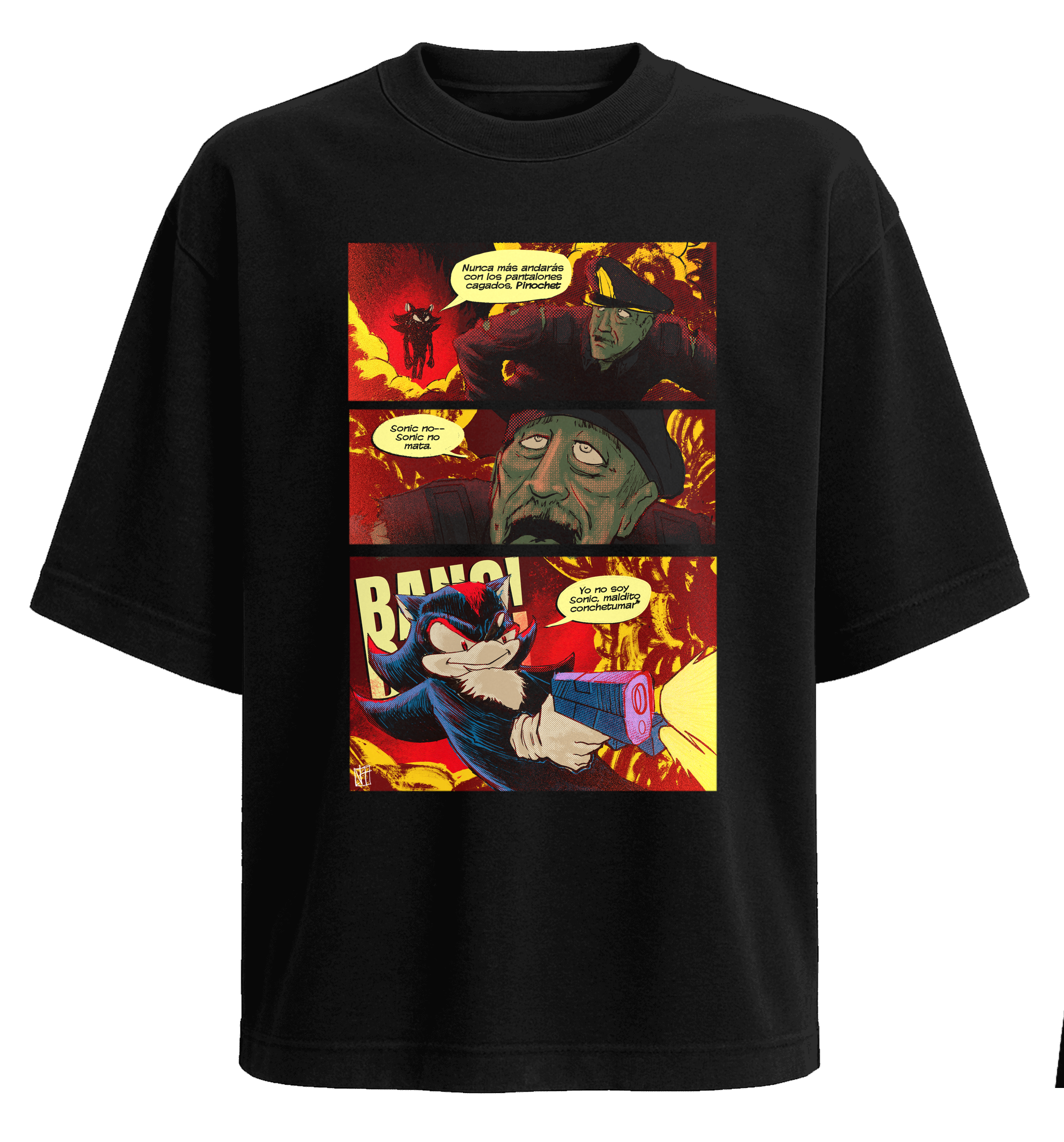 Polera Shadow X Pinocho