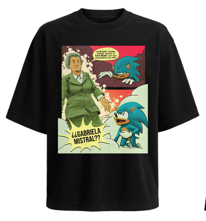 Polera Sonic X Gabriela Mistral
