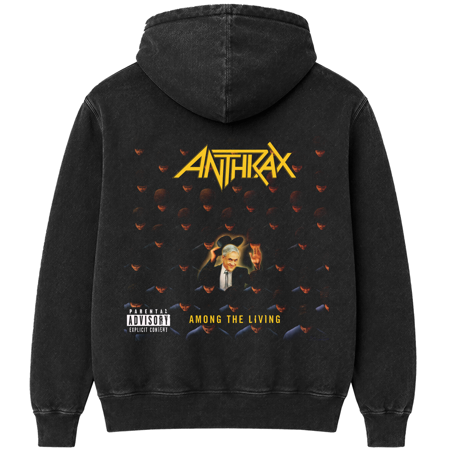Polera Among the Living - Anthrax V2