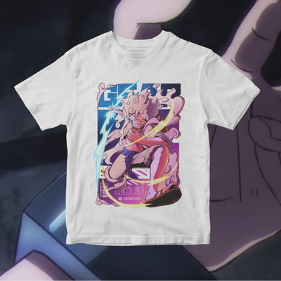 Polera Luffy Gear 5 - One Piece