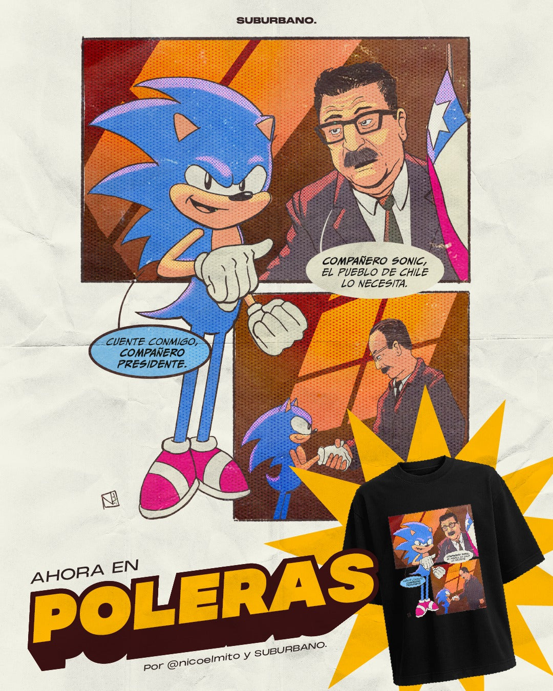 Polerón SONIC X ALLENDE